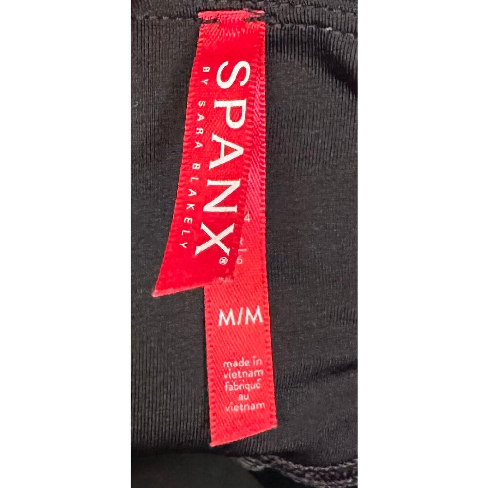 Spanx Faux Leather Leggings 2437 Black Size M - Picture 9 of 10